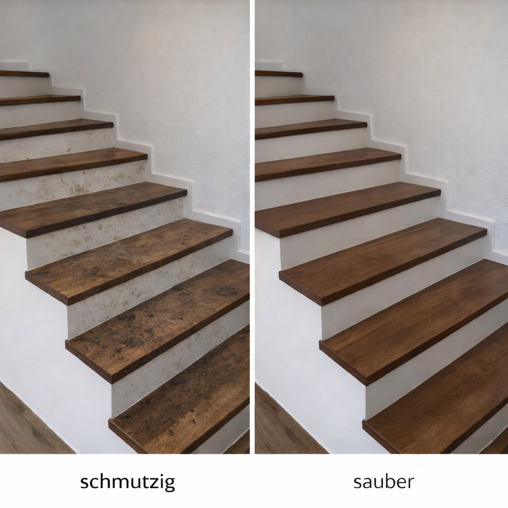 Gereinigte Flächen und Oberflächen nach Grundreinigung in Dortmund