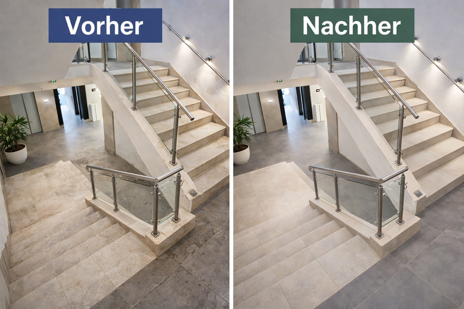 Wohnungsreinigung in Dortmund mit gepflegten Räumen